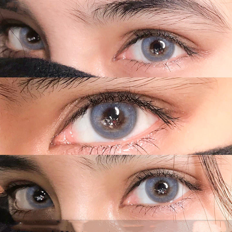 2 pieces of Russian girl blue color contacts