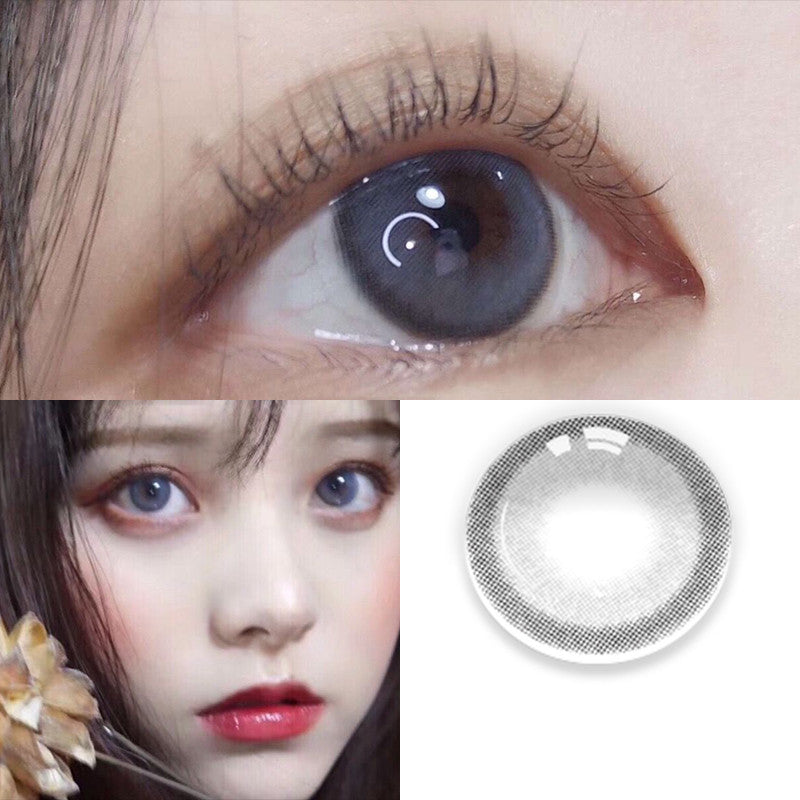 2 pieces of Russian girl blue color contacts