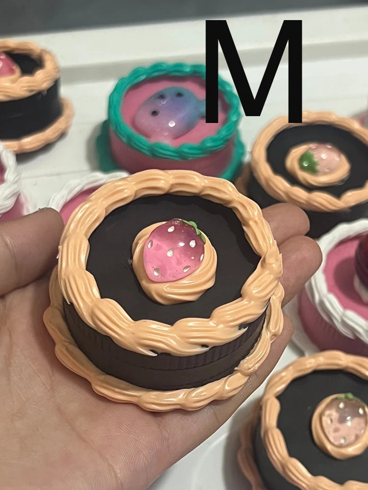 55MM Grinder 2-Layers Cupcake Tobacco Herb Grinder
