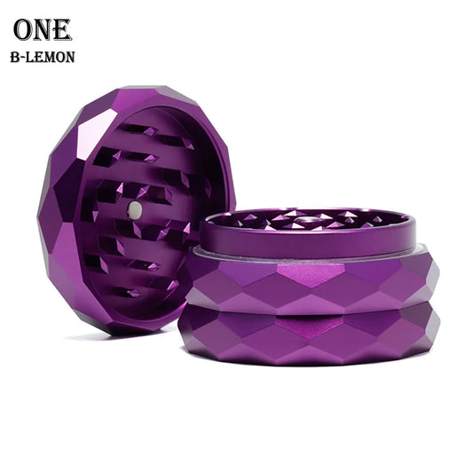 63mm Al Alloy Spice Grinders 4-parts Herb Mills Durable Herb-medicine Crusher Smoking Accessories for Smoker Holiday Gifts